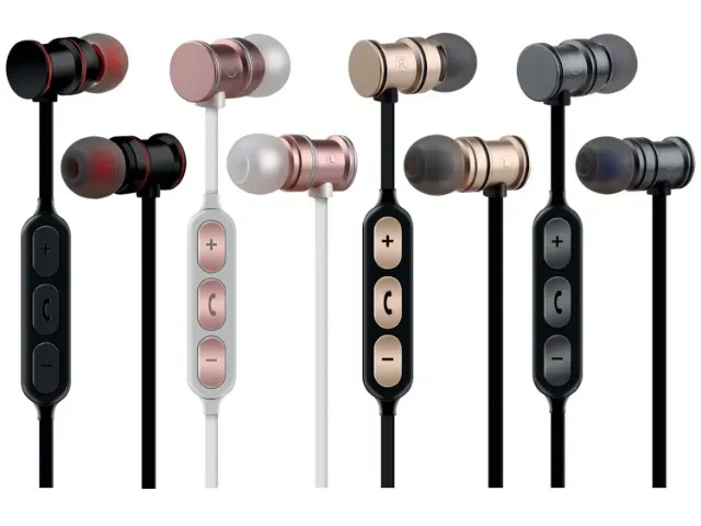 Metallic Magnetic Stereo Earphones by AV:Link...  SALE PRICE!!