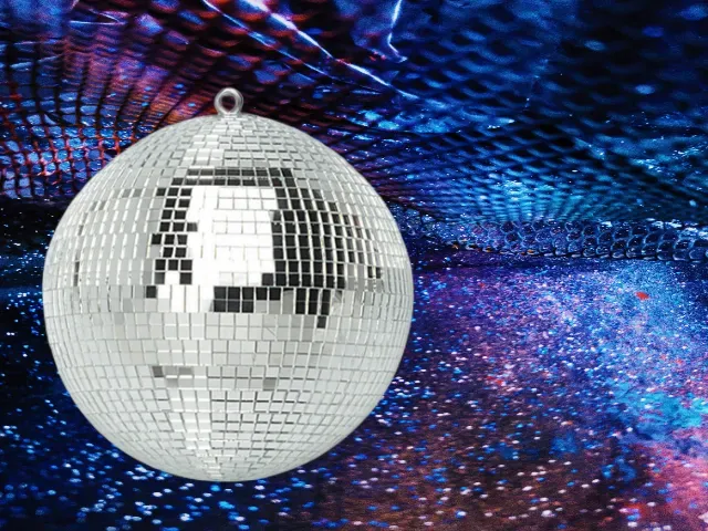 FX Lab Silver Coloured Mirror Ball 8 Inch 20cm